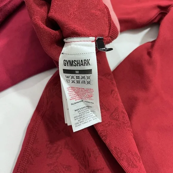 Gymshark Studio Legging Burgundy Size Medium - Picture 3 of 3